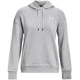 Under Armour Essential Fleece Hoodie Damen 011 mod gray light heather/white L