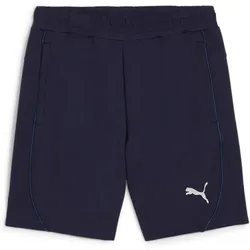 PUMA Herren Shorts teamFINAL Casuals Shorts, PUMA Navy-PUMA Silver, XL