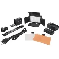 Falcon Eyes LED Lampe Set Dimmbar DV-160V-K2 inkl. Akku
