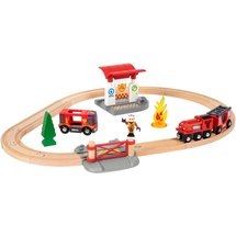 BRIO World Bahn Feuerwehr Set (33815)