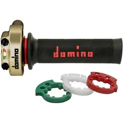 Domino Gassteuerung Kurzhub XM2 - Gold/Schwarz, weiss