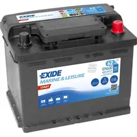 Exide Start En600 Batterie 62ah - Black - One