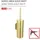 Wenko WC-Bürstengarnitur Turbo-Loc Orea Gold
