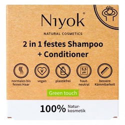 Niyok 2in1 Festes Shampoo + Conditioner (Green Touch)