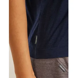 Icebreaker Merino 150 Tech Lite Relax V Neck T-Shirt blau S