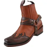 Sendra Cowboy Stiefelette 7811 Braun - Braun - 45