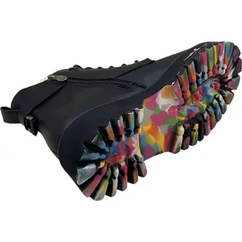 2 Go Fashion Schnürstiefel schwarz, - Schwarz - 36