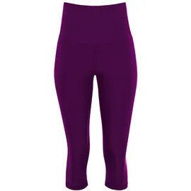 Winshape Damen Functional Comfort High Waist 3/4-Tights HWL217C in dark plum XS