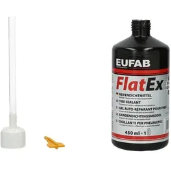 EUFAB Nachfüllflasche für Reifenreparaturset (450 ml) Reifen-Dichtungs-Set  21069