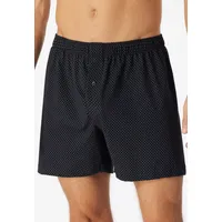 SCHIESSER Boxershorts Cotton Casuals schwarz S 2er Pack