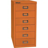 BISLEY MultiDrawer Schubladenschrank 27,9 x 38 x 59 cm orange