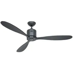 AEROPLAN ECO 132, Ventilator ohne Licht Licht Anthrazit und Schwarz, CasaFan