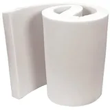 Schaumstoff Polster, Matratze Auflage, Hohe Dichte Schaumstoff für Sitzpolster, Haustierbett, Sofa, Sitzkissen, Weiß Schaum Matratze, Schaumstoff Zuschnitt (Dicke 5cm,80x30cm)