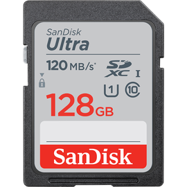 SanDisk Ultra SDHC/SDXC UHS-I U1 120 MB/s 128 GB
