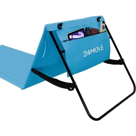 24move Campingliege 2er Set Blau