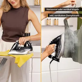 First Austria Dampfbügeleisen 2290-2720W schwarz