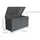 Relaxdays Gartenbox 115 x 59 x 50 cm Schwarz