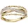 FIRETTI Goldring "Schmuck Geschenk Gold 585, tlw. mehrreihig, bicolor, massiv" Gr.