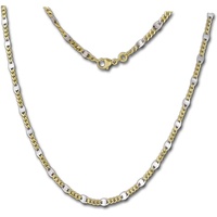 GoldDream Goldkette GoldDream Halskette 333 Gelbgold 45cm (Halskette), Damen Halsketten ca. 45cm, 333 Gelbgold - 8 Karat, 333 Weißgold - 8 Ka goldfarben|weiß
