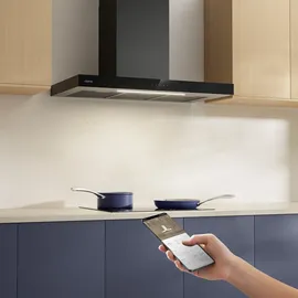 Ciarra A+++ 650 m3/h Dunstabzugshaube 90cm Wandhaube WIFI +APP & Touch Control VMB9102