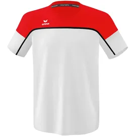 Erima Change T-Shirt Kinder weiß/rot/schwarz 128
