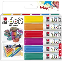 Marabu DO IT Craft Marker, 6er Set