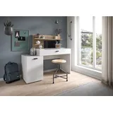 INOSIGN »Ottelu, Breite 130cm, 1 Tür, 1 Schubkasten, 2 Regalböden«, Bürotisch, Computertisch, Regalschreibtisch
