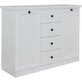 trendteam Baxter 119 x 88 x 41 cm weiß