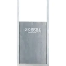 Kerbl Hühner Schiebetür 22 x 33 cm Silber