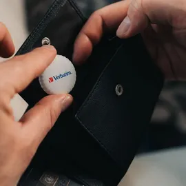 Verbatim My Finder Coin 2er Set schwarz, weiß