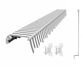 Eclipse Gelenkarmmarkise 3 x 2,5 m grau