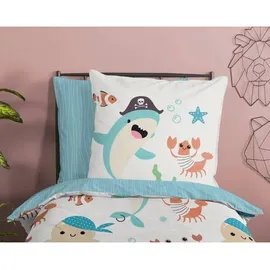 Muller Textil Jugendbettwäsche Seaworld Multi Baumwolle B/L: ca. 135x200 cm - Multi