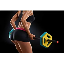 Fototapete PAPERMOON "Fitness Frau", bunt, B:3,50m L:2,60m, Vlies, Tapeten