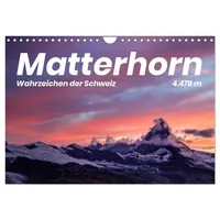 Calvendo Matterhorn - Wahrzeichen der Schweiz (Wandkalender 2026 DIN