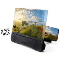 InnovaGoods Wiederaufladbarer Bildschirmvergrößerer mit Lautsprecher für Mobiltelefone Screenier InnovaGoods