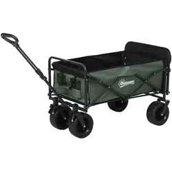 Outsunny - Gartenwagen - 125Lx48Wx102Hcm - Grün