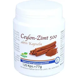 CEYLON-Zimt 500 aktiv Kapseln