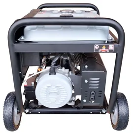 Fradashop Benzin Generator AVR 7kW 2x230V Benzintank Stromgenerator Stromerzeuger Strom