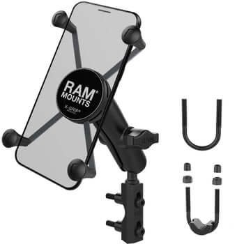 RAM Mounts X-Grip® Motorfiets Mount met universele beugel voor grote smartphones