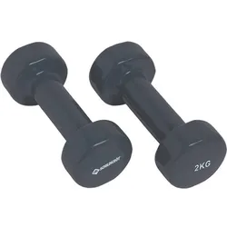 SCHILDKRÖT FITNESS Schildkröt VINYL HANTEL Set, 2x, Keine Farbe, 2X2,0