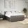 vidaXL Boxspringbett 180 x 200 cm Taupe