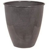 tegawo Übertopf Vase Metall Ø 26 cm x 22 cm