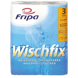 Papstar Küchenrolle Wischfix 3-lagig 32 x 51 Bl.