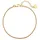 Hey Happiness Vergold. Fußkette Schlangenkette Edelstahl in Rosegold - (L) 21 cm | Gr.: onesize