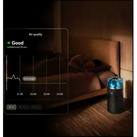 Dyson HushJet Purifier Compact schwarz/Türkis
