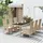 vidaXL Garten-Essgruppe 7-tlg. Beige