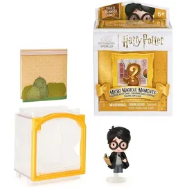 Spin Master Wizarding World Harry Potter - Micro Magical Moments Überraschungs-Sammelfigur mit Setzkasten (Der Gefangene von Azkaban), Sammelfigur, Film & TV-... - Bunt