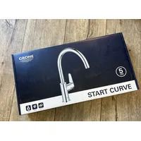 Grohe Start Curve Küchenarmatur Silber