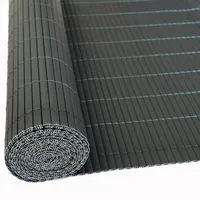 Estexo Sichtschutzmatte 0,80 x 500 cm grau PVC