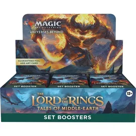 Wizards of the Coast The Lord of the Rings: Tales of Middle-earth Set Booster Display